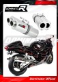 GSXR GSX 1300 R HAYABUSA EXHAUST Suzuki Muffler Auspuff Sportauspuff Silencer Echappement Silencieux Scarico Scarichi Escape Wydech Tłumik OVAL 1999 - 2007 DOMINATOR 