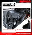 komplette Auspuffanlage mit Schalldämpfer DOMINATOR Full System HP5 schwarz passend für Yamaha MT 09 2021  2023 5