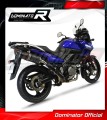 Auspuff Schalldämpfer DOMINATOR HP1 schwarz passend für Suzuki DL 650 VStrom 2004  2006