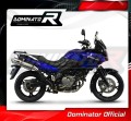 exhaust muffler DOMINATOR OV fits to Suzuki DL 650 VStrom 2004  2006 4