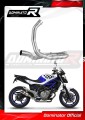 SUZUKI SFV 650 GLADIUS   Exhaust Cat Eliminator Catalyst Catalytic Converter Linkpipe Decat Downpipe  2009/2015 DOMINATOR
