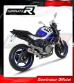 decat mid muffler DOMINATOR Mid Pipe fits to SUZUKI SFV 650 GLADIUS 2009  2015 3