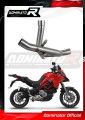 decat Mittelschalldämpfer DOMINATOR Mid Pipe passend für Ducati Multistrada 950 / 950 S 2017  2020