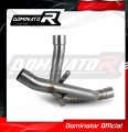 decat Mittelschalldämpfer DOMINATOR Mid Pipe passend für Ducati Multistrada 950 / 950 S 2017  2020 2