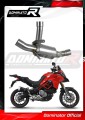 decat Mittelschalldämpfer DOMINATOR Mid Pipe passend für Ducati Multistrada 950 / 950 S 2017  2020