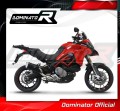 Ducati Multistrada 950/950 S  Exhaust Cat Eliminator Catalyst Catalytic Converter Linkpipe Decat Downpipe EX 2017/2020 DOMINATOR 3