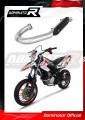 Yamaha WR 125 X  Exhaust Header Head pipe Linkpipe Downpipe  collector manifold 2009-2014 dominator 1