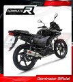 complete exhaust system with muffler DOMINATOR Full System HP3 fits to Honda CBF 125 2009  2014 3