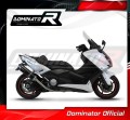 Yamaha XP 530 T-MAX 2012 -2016 Full Exhaust System  Muffler Auspuff Sportauspuff Silencer Echappement Silencieux Scarico Scarichi Escape Collector Manifold Wydech Tłumik HP1 BLACK DOMINATOR 4