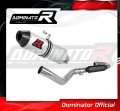 komplette Auspuffanlage mit Schalldämpfer DOMINATOR Full System MX2 passend für Kawasaki KFX 450 2008  2014 2