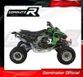 komplette Auspuffanlage mit Schalldämpfer DOMINATOR Full System MX2 passend für Kawasaki KFX 450 2008  2014 4