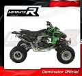 komplette Auspuffanlage mit Schalldämpfer DOMINATOR Full System GP1 passend für Kawasaki KFX 450 2008  2014 4