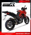 Auspuff Schalldämpfer DOMINATOR HP3 schwarz passend für Ducati Multistrada 950 / 950 S 2017  2020