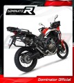 kompletny układ wydechowy z tłumikiem DOMINATOR Full System HP7 CZARNY pasujący do motocykla Honda CRF 1000L Africa Twin 2016 - 2019