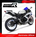 Auspuff Schalldämpfer DOMINATOR HP3 LOW LEVEL passend für Suzuki GSXR 750 K8 K9 L0 2008  2010 3