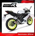 kompletny układ wydechowy z tłumikiem DOMINATOR Full System GP pasujący do motocykla Yamaha YZF R125 2019 - 2020 3