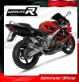exhaust muffler DOMINATOR GP1 fits to Honda CBR 600 F4i / Sport 2001  2006 3