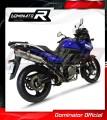 Auspuff Schalldämpfer DOMINATOR homologiert rund passend für DL 650 VSTROM 2004  2006 3