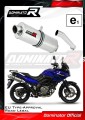 Auspuff Schalldämpfer DOMINATOR homologiert OVAL passend für DL 650 VSTROM 2004  2006