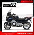 R1200RT Exhaust BMW Homologated EC Type approval  Street legal Approval Certificate Muffler Auspuff Sportauspuff Silencer Echappement Silencieux Scarico Scarichi Escape Wydech Tłumik Carbon Tip HP1 2010 - 2013 Dominator 3