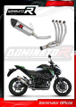komplette Auspuffanlage mit Schalldämpfer DOMINATOR Full System HP8 passend für Kawasaki Z800 2013  2016