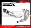 komplette Auspuffanlage mit Schalldämpfer DOMINATOR Full System HP8 passend für Kawasaki Z800 2013  2016 2