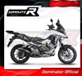 Honda VFR 800 X Crossrunner 2015 - 2021 EXHAUST Muffler Auspuff Sportauspuff Silencer Echappement Silencieux Scarico Scarichi Escape Wydech Tłumik GP 1 BLACK DOMINATOR 4