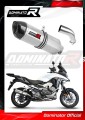 Auspuff Schalldämpfer DOMINATOR HP1 passend für Honda VFR 800 X Crossrunner 2015  2021