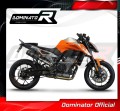 exhaust muffler DOMINATOR GP BLACK fits to KTM 890 Duke 2020  2023 4