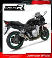 Auspuff Schalldämpfer DOMINATOR GP1 passend für Suzuki GSF 1250 N / S BANDIT 2007  2016