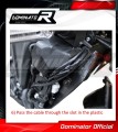 complete exhaust system with muffler DOMINATOR Full System GP BLACK fits to Yamaha MT 09 2021  2023 5