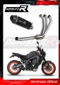 komplette Auspuffanlage mit Schalldämpfer DOMINATOR Full System HP3 schwarz passend für Yamaha MT 09 2021  2023