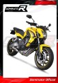 komplette Auspuffanlage mit Schalldämpfer DOMINATOR Full System GP passend für Honda CB 650 F 2014  2018