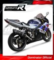 Suzuki GSXR 1000 K1-K4 2001 - 2004 Slip-on Exhaust Muffler Auspuff Sportauspuff Silencer Echappement Silencieux Scarico Scarichi Escape Marmitta Wydech Tłumik HP1 BLACK DOMINATOR EXHAUST SYSTEM 2