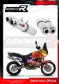 Auspuff Schalldämpfer DOMINATOR rund passend für KTM 990 Adventure 2007  2012