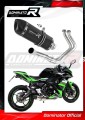 komplette Auspuffanlage mit Schalldämpfer DOMINATOR Full System HP1 schwarz passend für Kawasaki NINJA 650 2017  2022