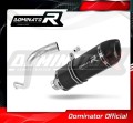 Auspuff Schalldämpfer DOMINATOR HP1 schwarz passend für BMW F650 FUNDURO
