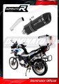 Auspuff Schalldämpfer DOMINATOR HP1 schwarz passend für BMW G650 GS 2011  2018