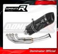 complete exhaust system with muffler DOMINATOR Full System HP1 BLACK fits to BMW K1200GT 2003  2005