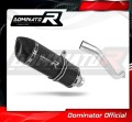 Auspuff Schalldämpfer DOMINATOR HP1 schwarz passend für Aprilia Tuono V4 R APRC 2011  2014
