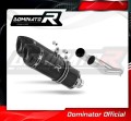 Auspuff Schalldämpfer DOMINATOR HP1 schwarz passend für Aprilia Pegaso 650 2001  2004 2