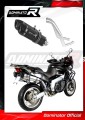 Auspuff Schalldämpfer DOMINATOR HP1 schwarz passend für Aprilia ETV 1000 Caponord 2001  2004
