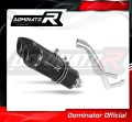 Auspuff Schalldämpfer DOMINATOR HP1 schwarz passend für Aprilia ETV 1000 Caponord 2001  2004 2