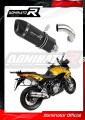 exhaust muffler DOMINATOR HP1 BLACK fits to Aprilia ETV 1200 Caponord 2013  2016