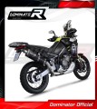 Auspuff Schalldämpfer DOMINATOR P7 schwarz passend für Aprilia Tuareg 660 2021  2023 3