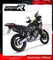 komplette Auspuffanlage mit Schalldämpfer DOMINATOR Full System HP6 schwarz passend für Aprilia Tuareg 660 2021  2023