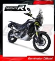 komplette Auspuffanlage mit Schalldämpfer DOMINATOR Full System HP3 schwarz passend für Aprilia Tuareg 660 2021  2023 3