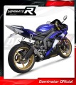 komplette Auspuffanlage mit Schalldämpfer DOMINATOR Full System GP3 EX passend für Yamaha YZF R6 2006  2016 4