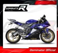 komplette Auspuffanlage mit Schalldämpfer DOMINATOR Full System GP3 EX passend für Yamaha YZF R6 2006  2016 6