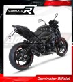 komplette Auspuffanlage mit Schalldämpfer DOMINATOR Full System HP8 schwarz passend für Suzuki GSXS 1000 / F 2015  2020 3